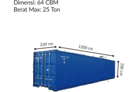 Dry Container 40 Feet